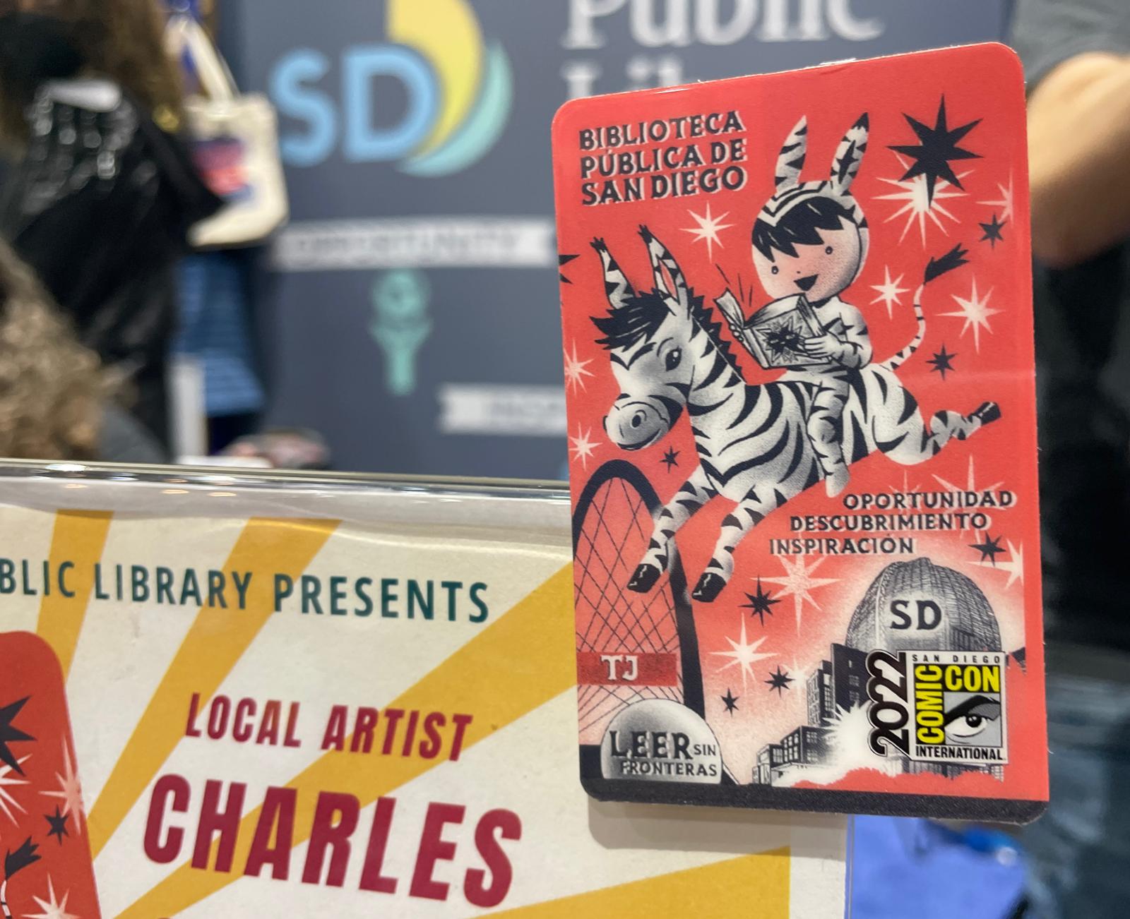 Comic-Con-themed library card promotes binational region - Vimarsana News